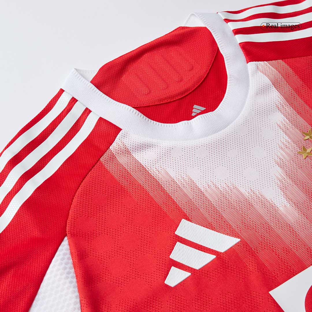 UPAMECANO #2 Bayern Munich Mens Home Soccer Jersey 2025/26 Red - Player Version
