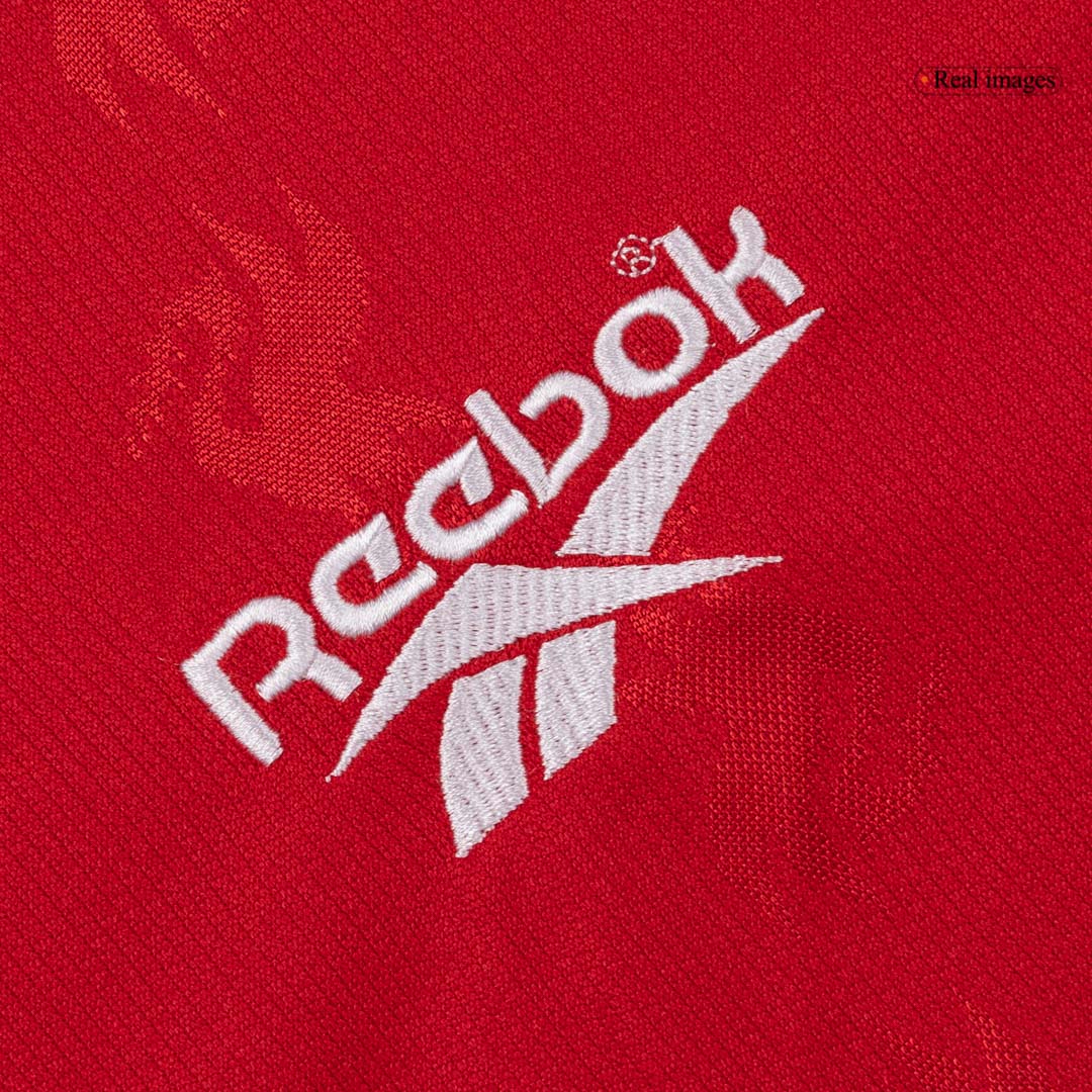 Retro Liverpool Mens Home Soccer Jersey 1996/97 Red