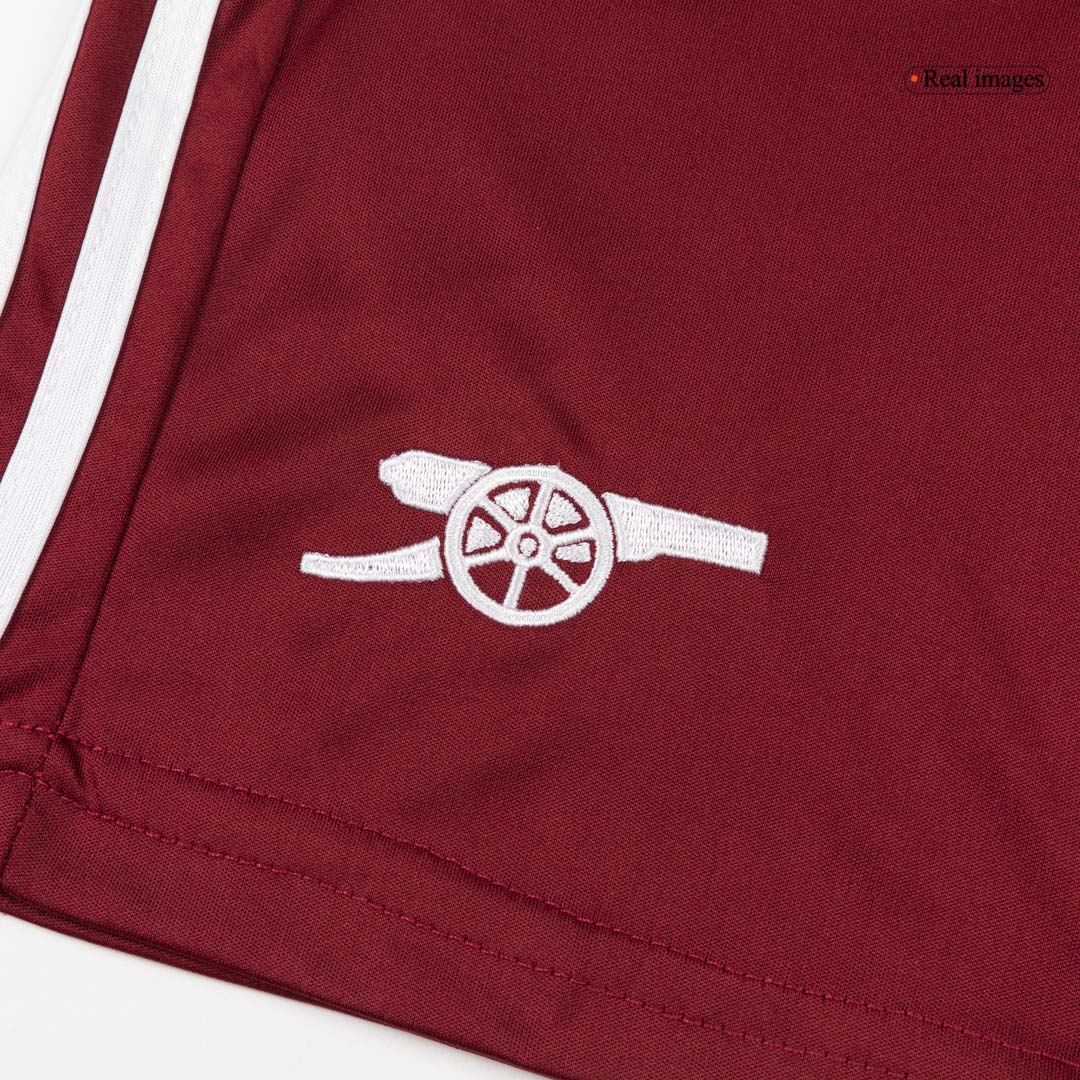 Arsenal Kids Third Away Soccer Full Set 2025/26 White