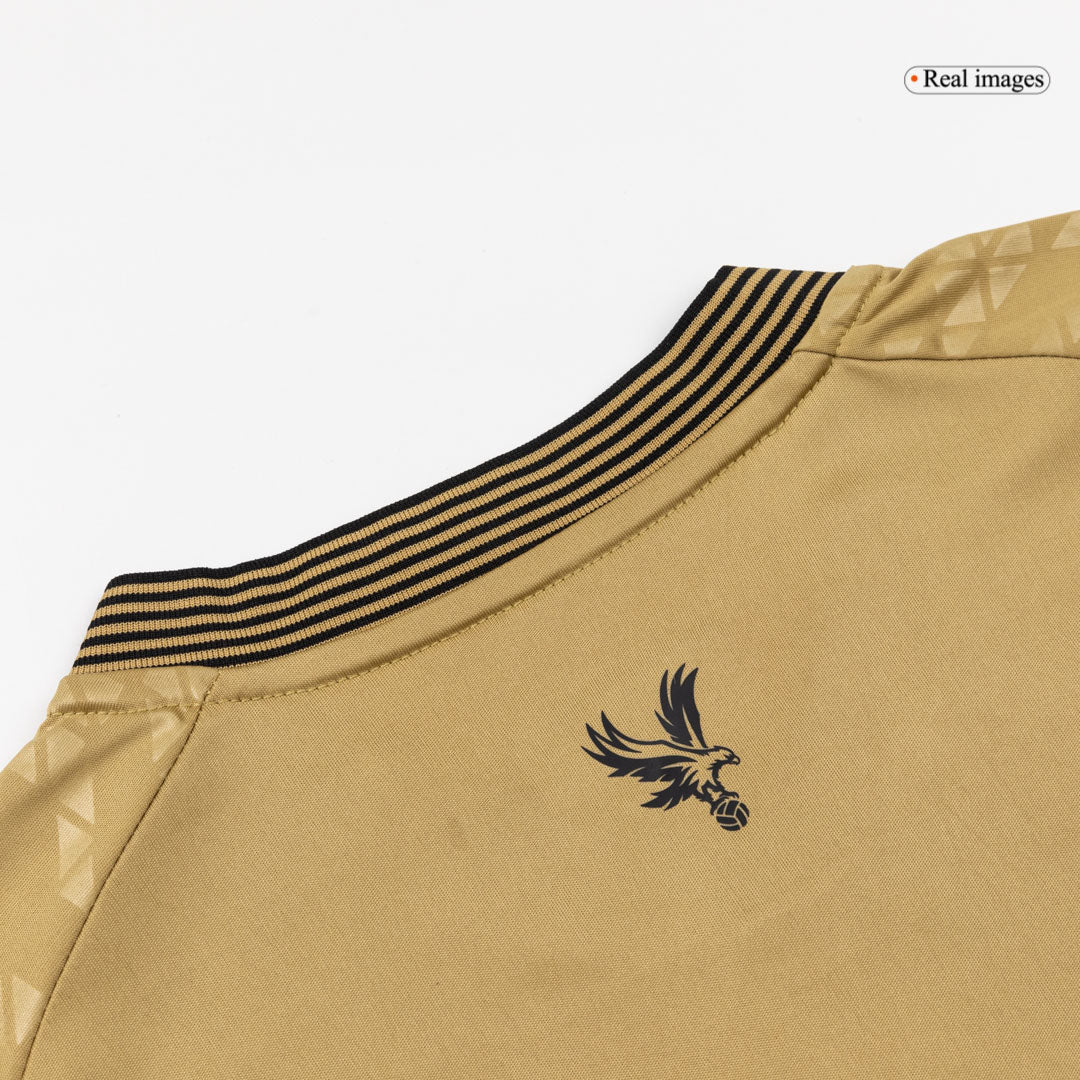 Crystal Palace Mens Away Soccer Jersey 2025/26 Yellow