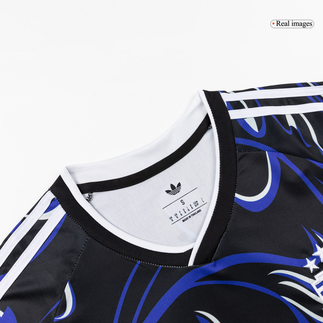 DE PAUL #7 Argentina Mens Away Soccer Jersey World Cup 2026 Black