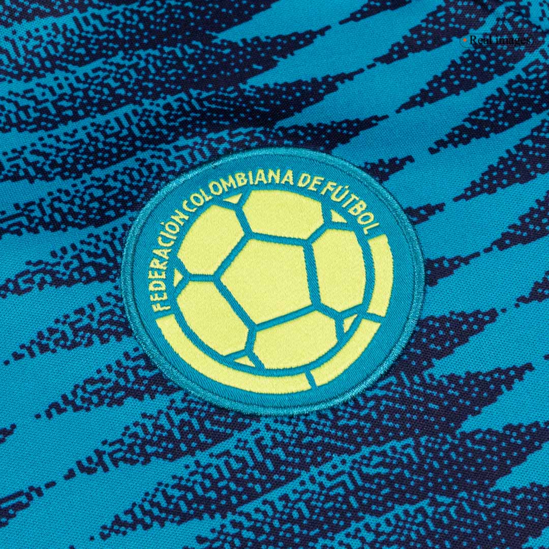 Colombia Womens Away Soccer Jersey World Cup 2026 Blue