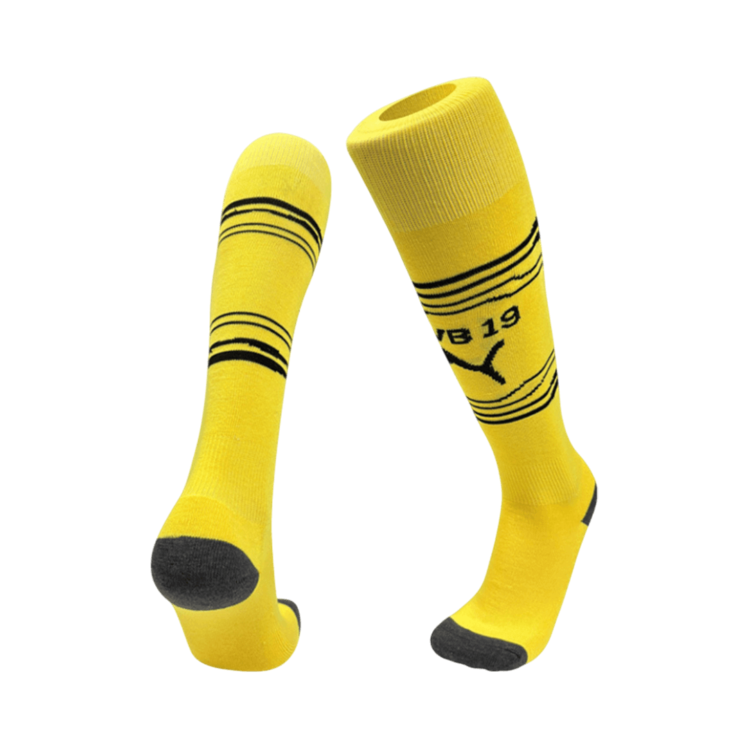 Borussia Dortmund Mens Home Soccer Socks 2025/26 Yellow [PREMIUM]
