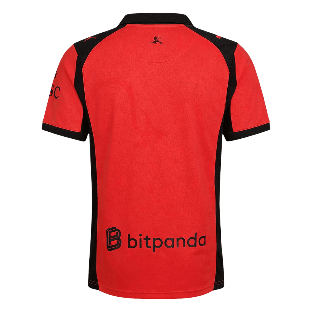 AC Milan Mens Soccer Jersey 2025/26 Red