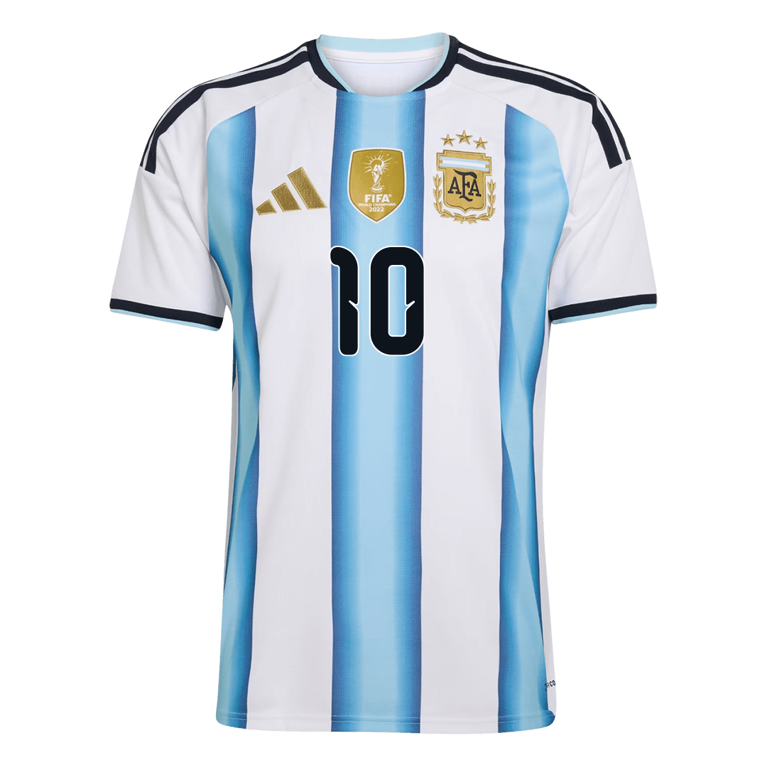 MESSI #10 Argentina Mens Home Soccer Jersey World Cup 2026 Blue&White [PREMIUM]