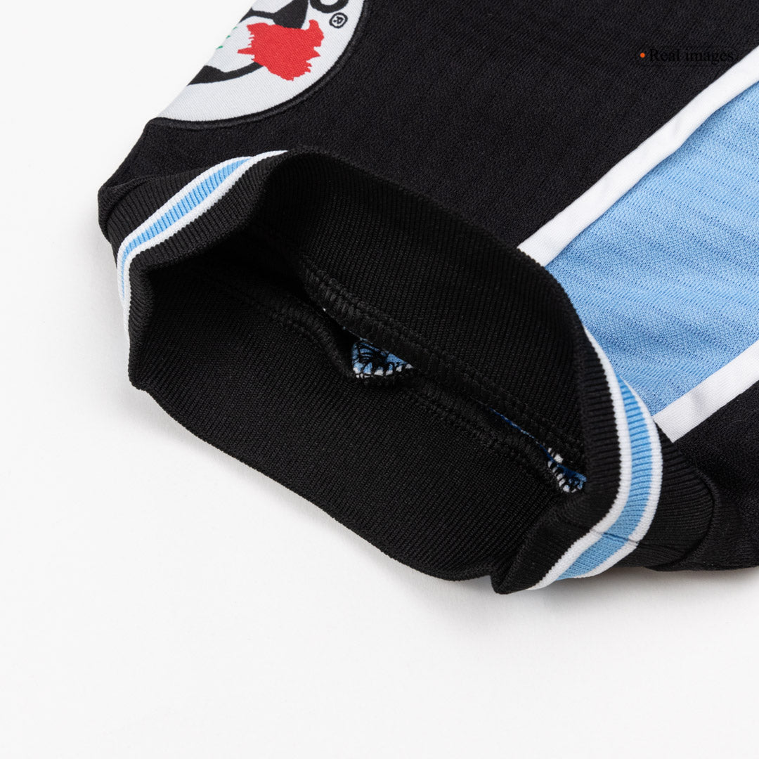 Retro Lazio Mens Away Soccer Jersey 1998/99 Navy