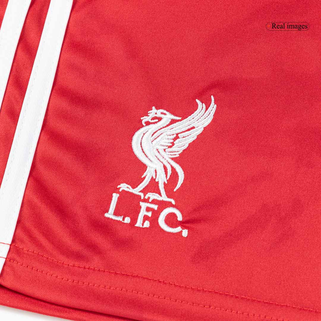 Liverpool Kids Home Soccer Kit 2025/26 Red