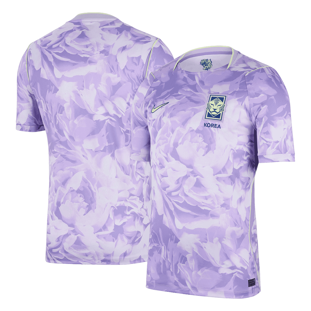South Korea Mens Away Soccer Jersey World Cup 2026 Purple