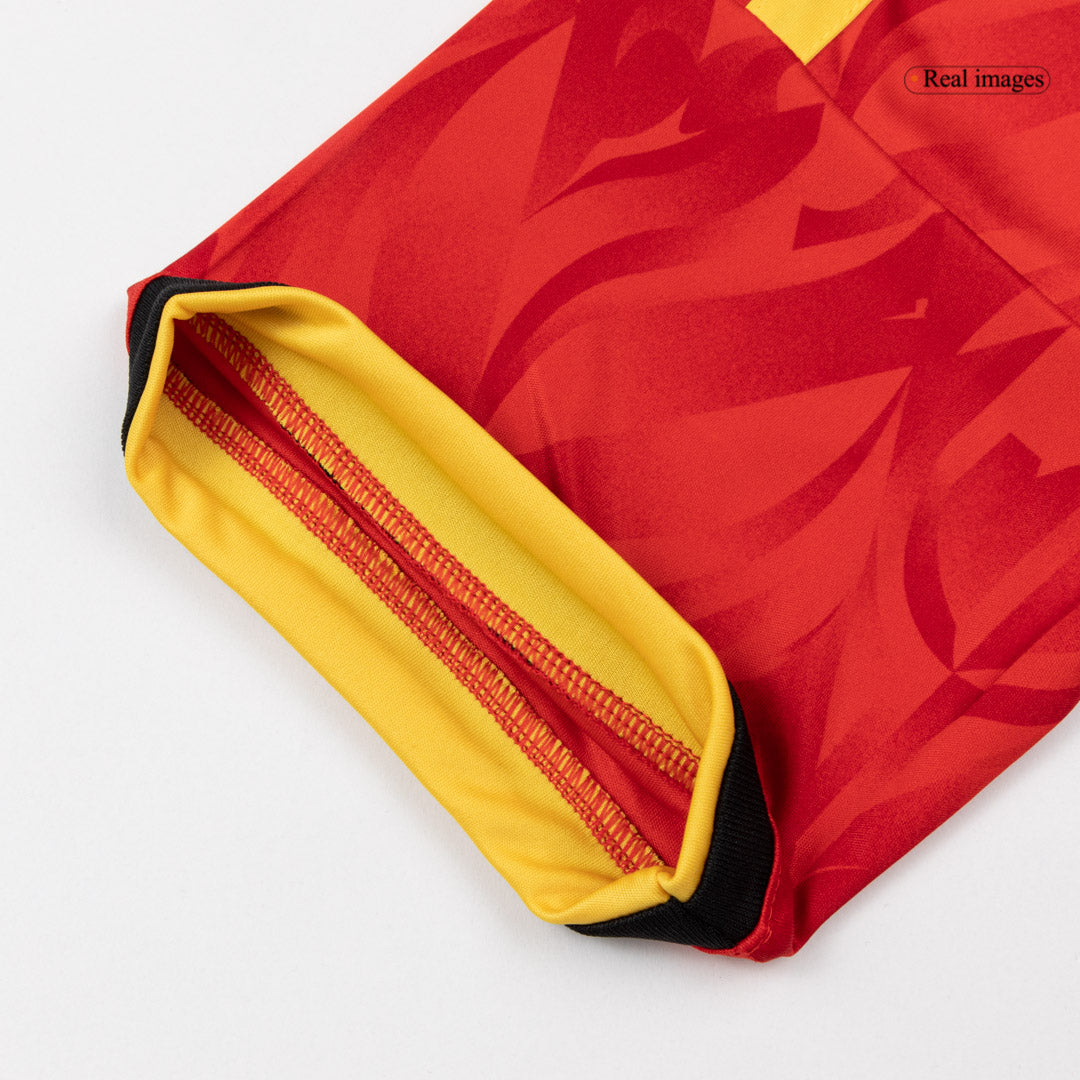 Belgium Mens Home Soccer Kit World Cup 2026 Red