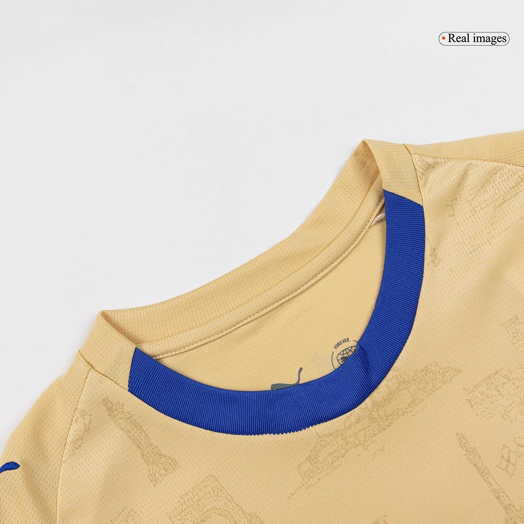 Marseille Mens Fourth Away Soccer Jersey 2025/26 Yellow