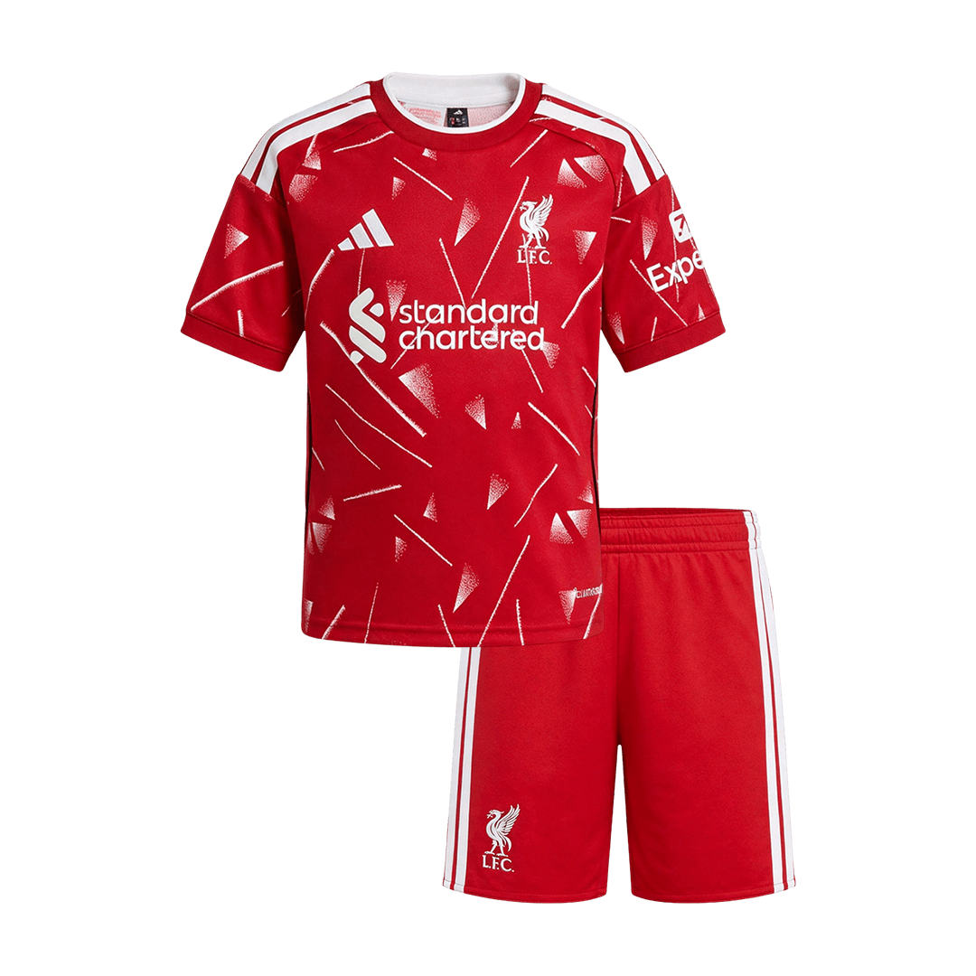 Liverpool Kids Home Soccer Kit 2026/27 Red