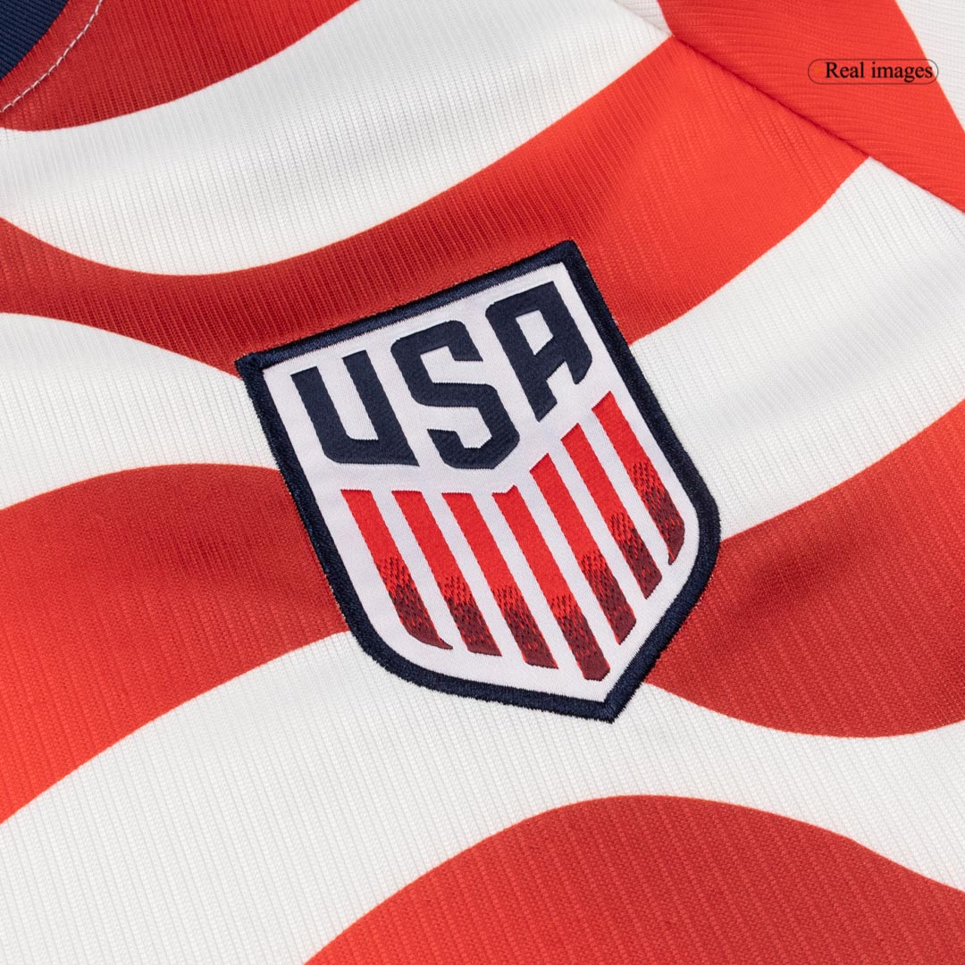 USA Mens Home Soccer Jersey World Cup 2026 Red&White [PREMIUM]