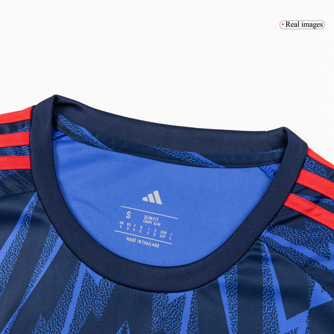 Arsenal Mens Away Long Sleeve Soccer Jersey 2025/26 Navy