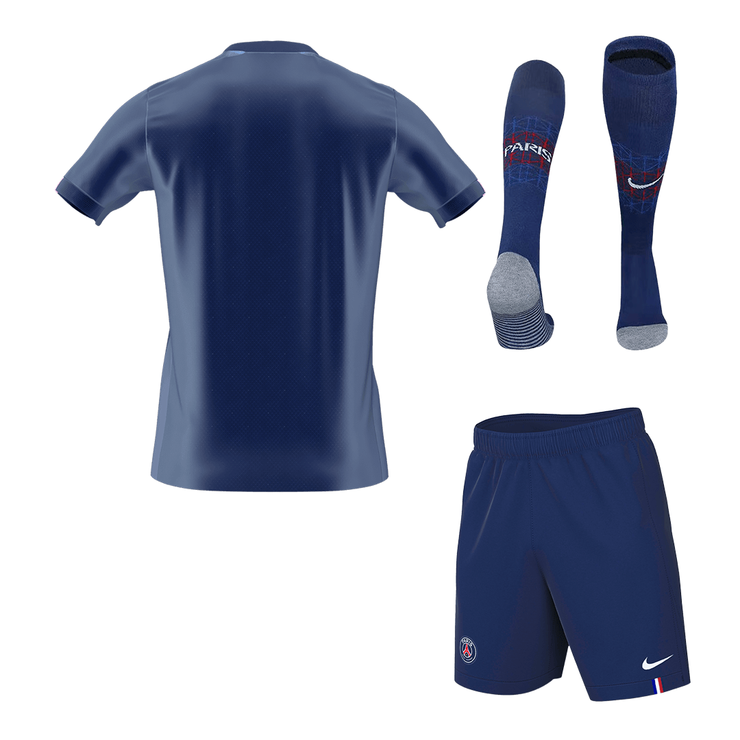 PSG Mens Home Soccer Full Set 2025/26 Navy [PREMIUM]