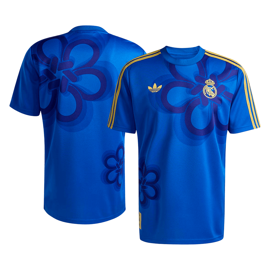 Real Madrid Mens Soccer Jersey 2025/26 Blue