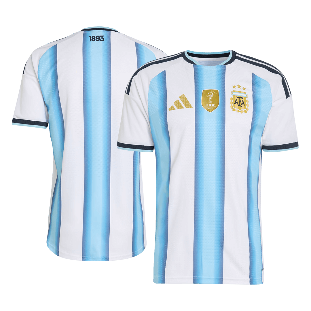 Argentina Mens Home Soccer Jersey World Cup 2026 Blue&White - Player Version