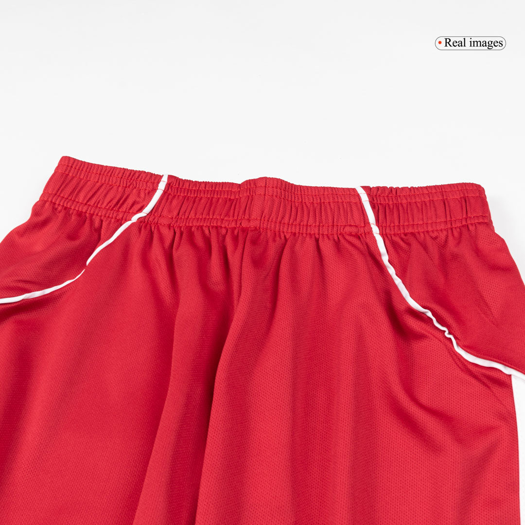 Liverpool Mens Home Soccer Shorts 2025/26 Red