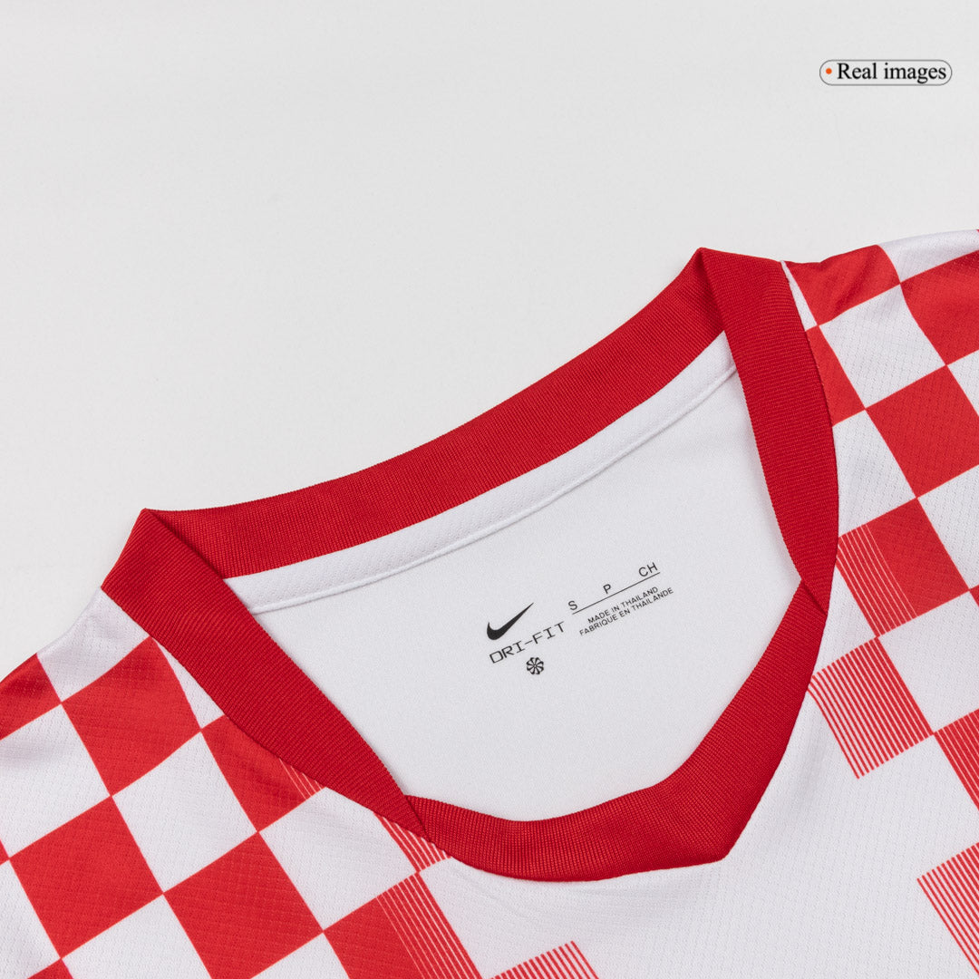 Croatia Mens Home Soccer Jersey World Cup 2026 Red&White