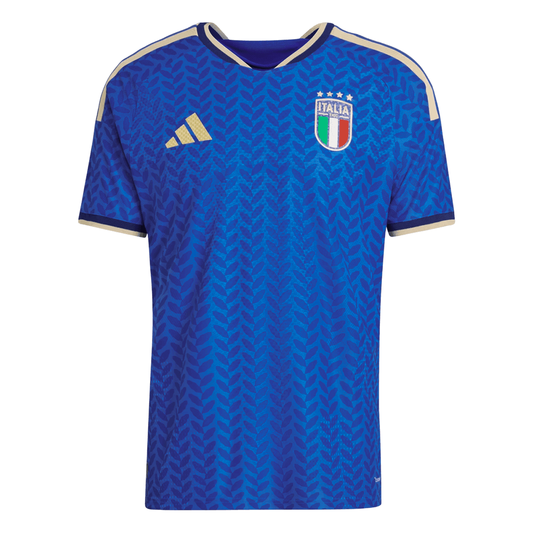 Italy Mens Home Soccer Jersey World Cup 2026 Blue - Player Version