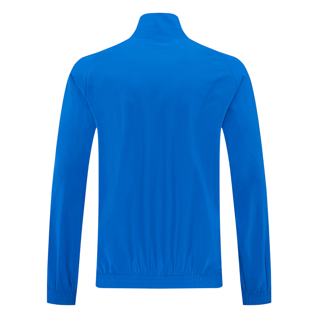 Real Madrid Mens Windbreaker Jacket 2026 Blue