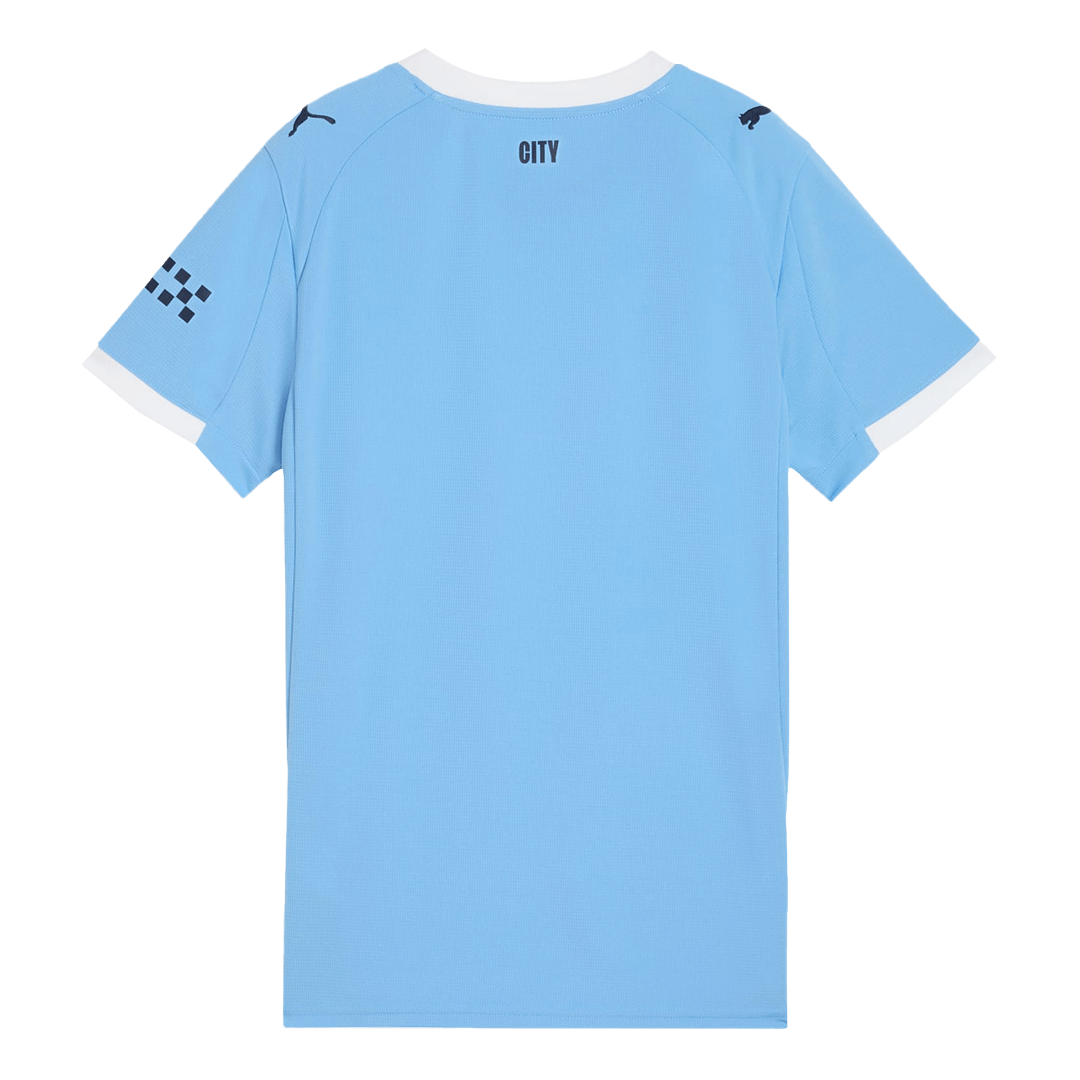 Manchester City Womens Home Soccer Jersey 2025/26 Blue