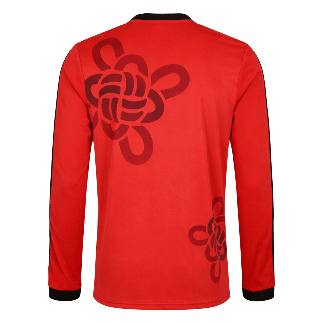 Manchester United Mens Long Sleeve Soccer Jersey 2025/26 Red