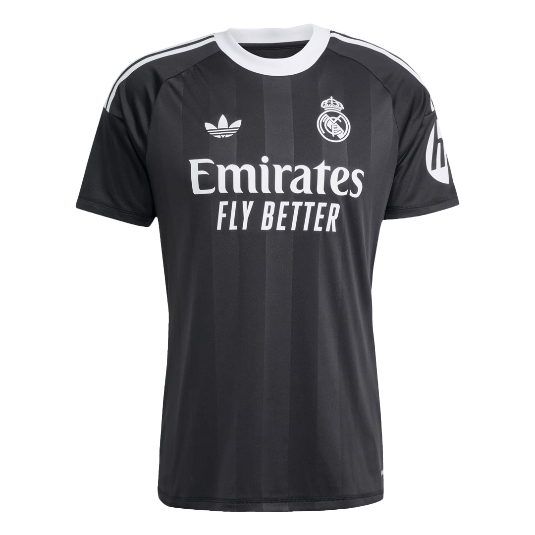 Real Madrid Mens Soccer Jersey 2025/26 Black