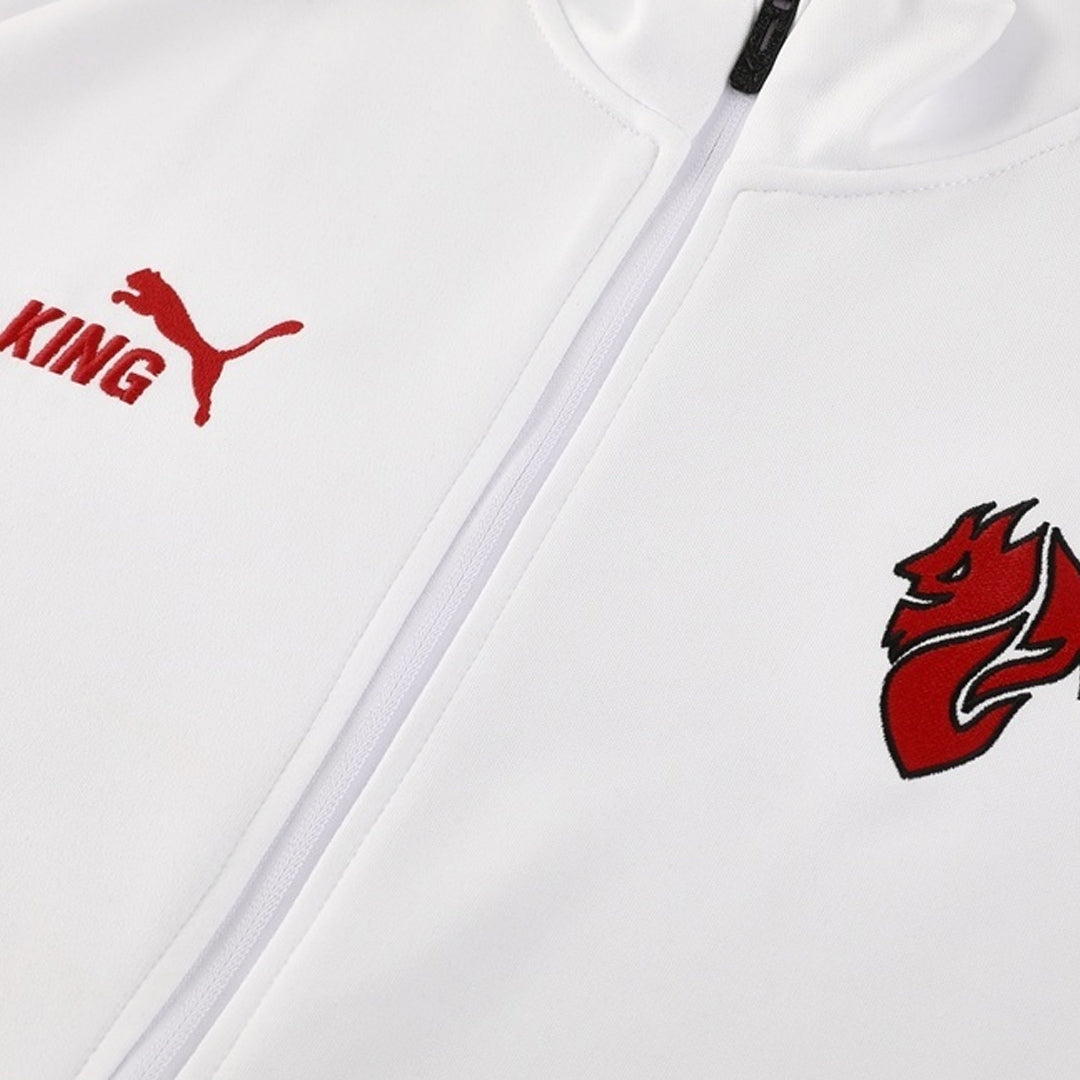 AC Milan Mens Training Tracksuit Kit 2025/26 White