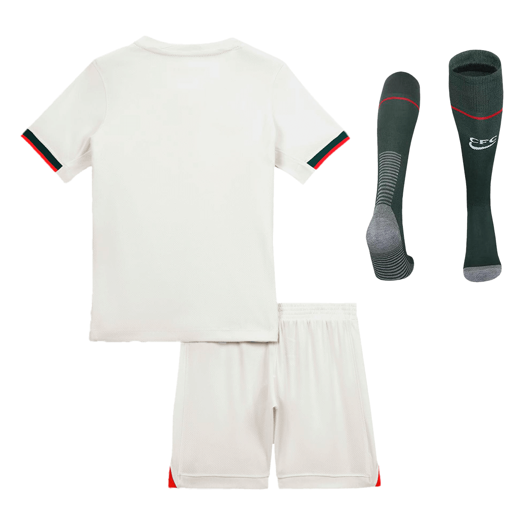 Chelsea Kids Away Soccer Full Set 2025/26 White
