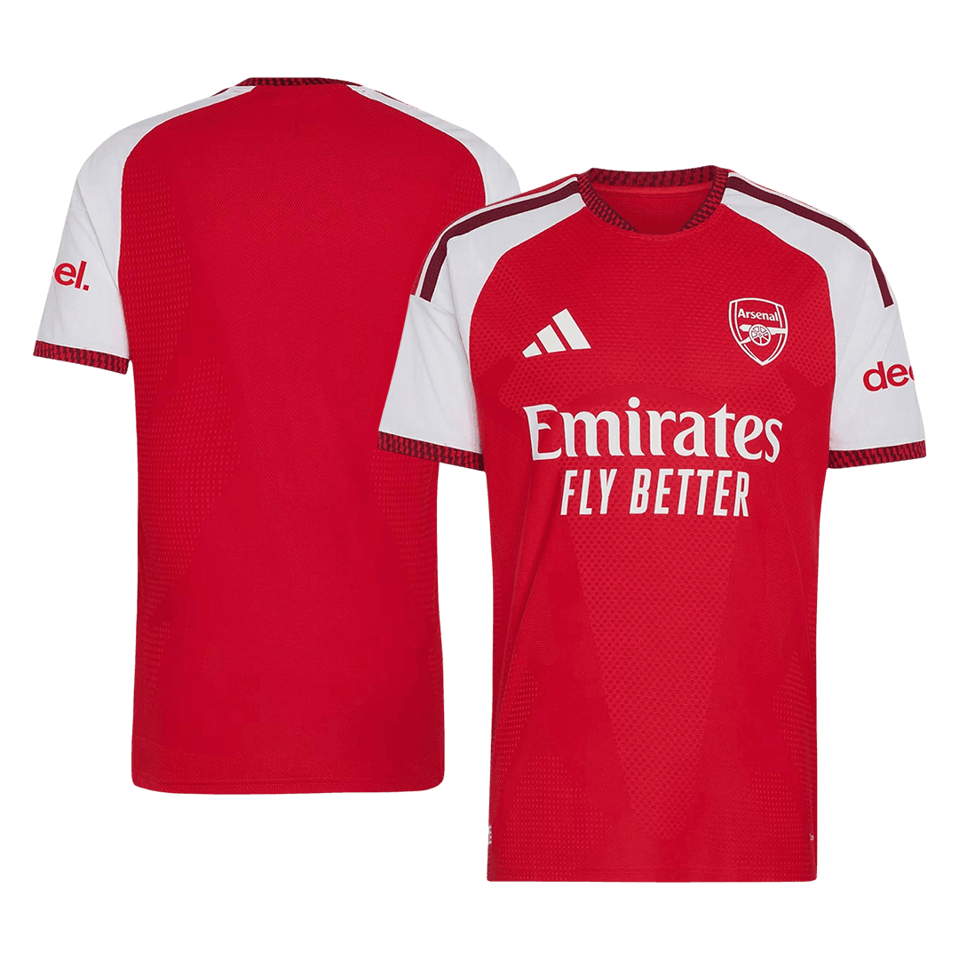 Arsenal Mens Home Soccer Jersey 2026/27 Red - Player Version