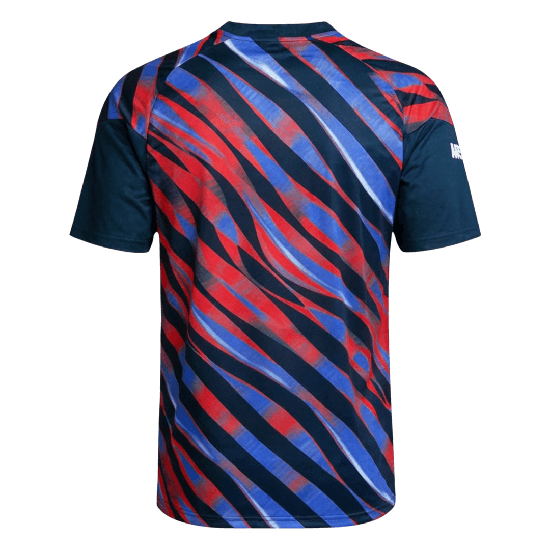 Arsenal Mens Pre-Match Soccer Jersey 2025/26 Blue&Red