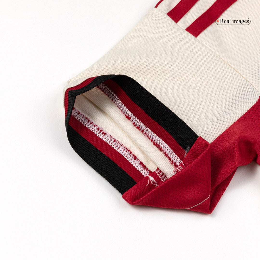 Liverpool Kids Away Soccer Kit 2025/26 White