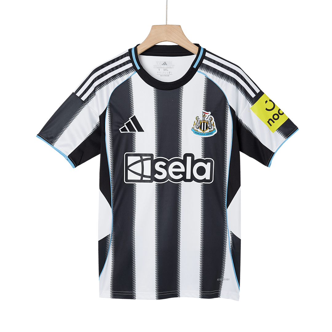 Newcastle United Mens Home Soccer Jersey 2025/26 Black&White