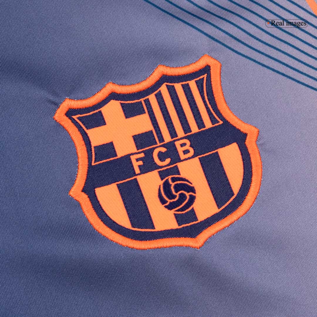 Barcelona Mens Soccer Jersey 2025/26 Orange&Black