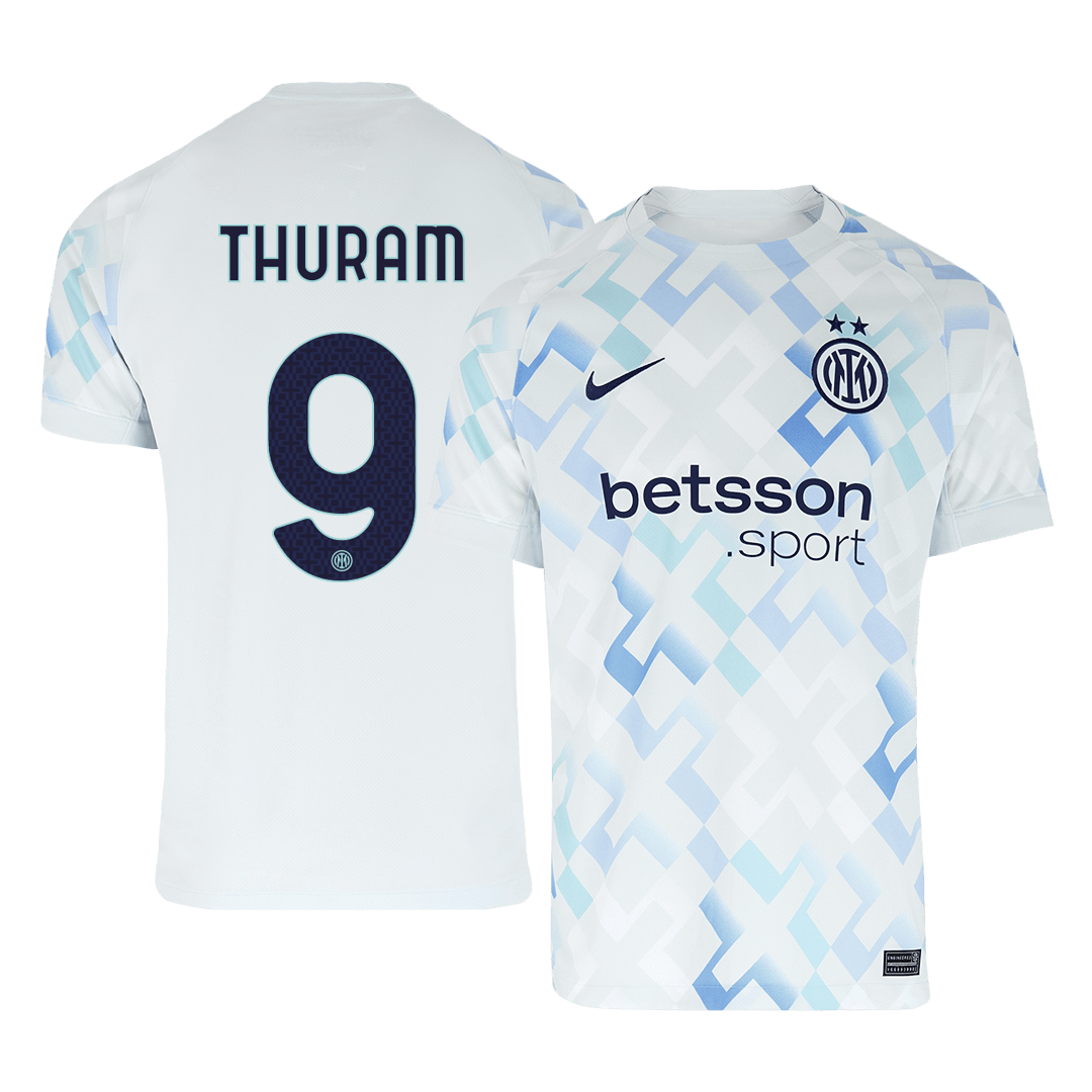 THURAM #9 Inter Milan Mens Away Soccer Jersey 2025/26
