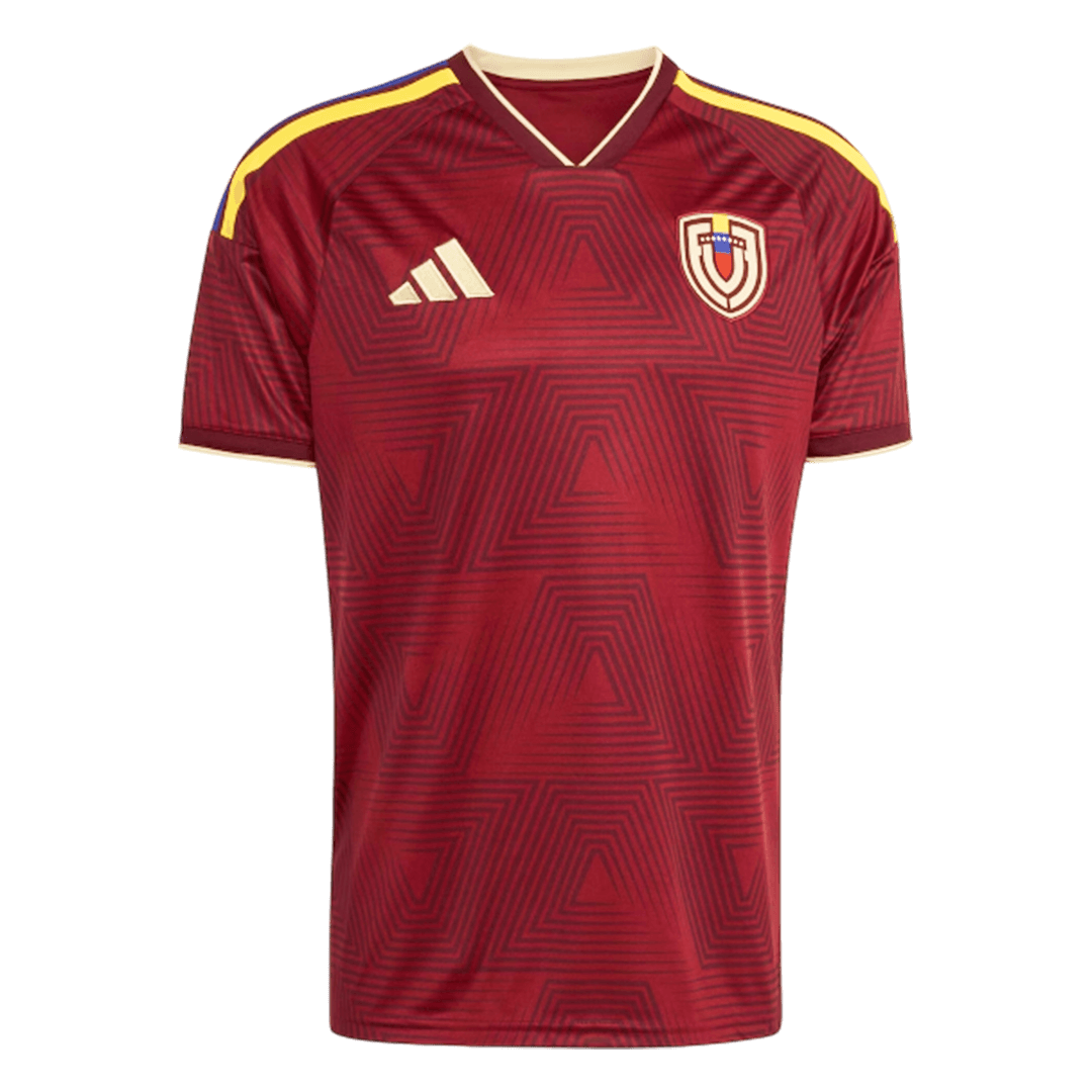 Venezuela Mens Home Soccer Jersey World Cup 2026 Red
