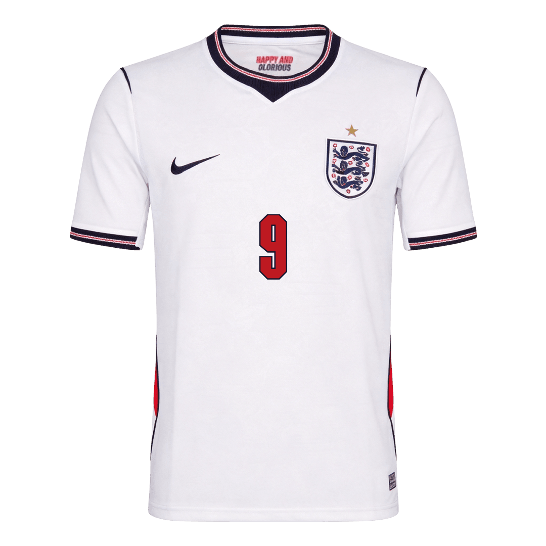 KANE #9 England Mens Home Soccer Jersey World Cup 2026 White