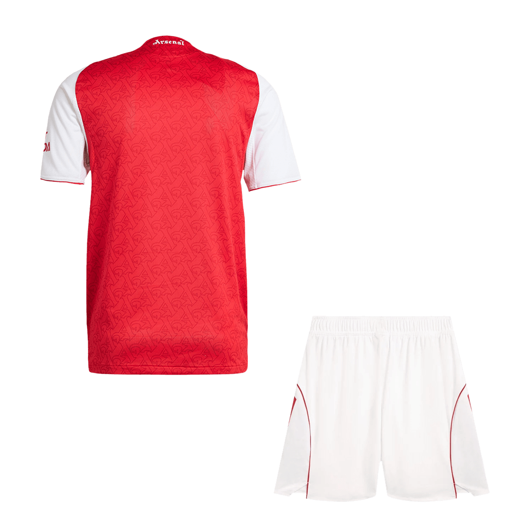 Arsenal Mens Home Soccer Kit 2025/26 Red - Player Version