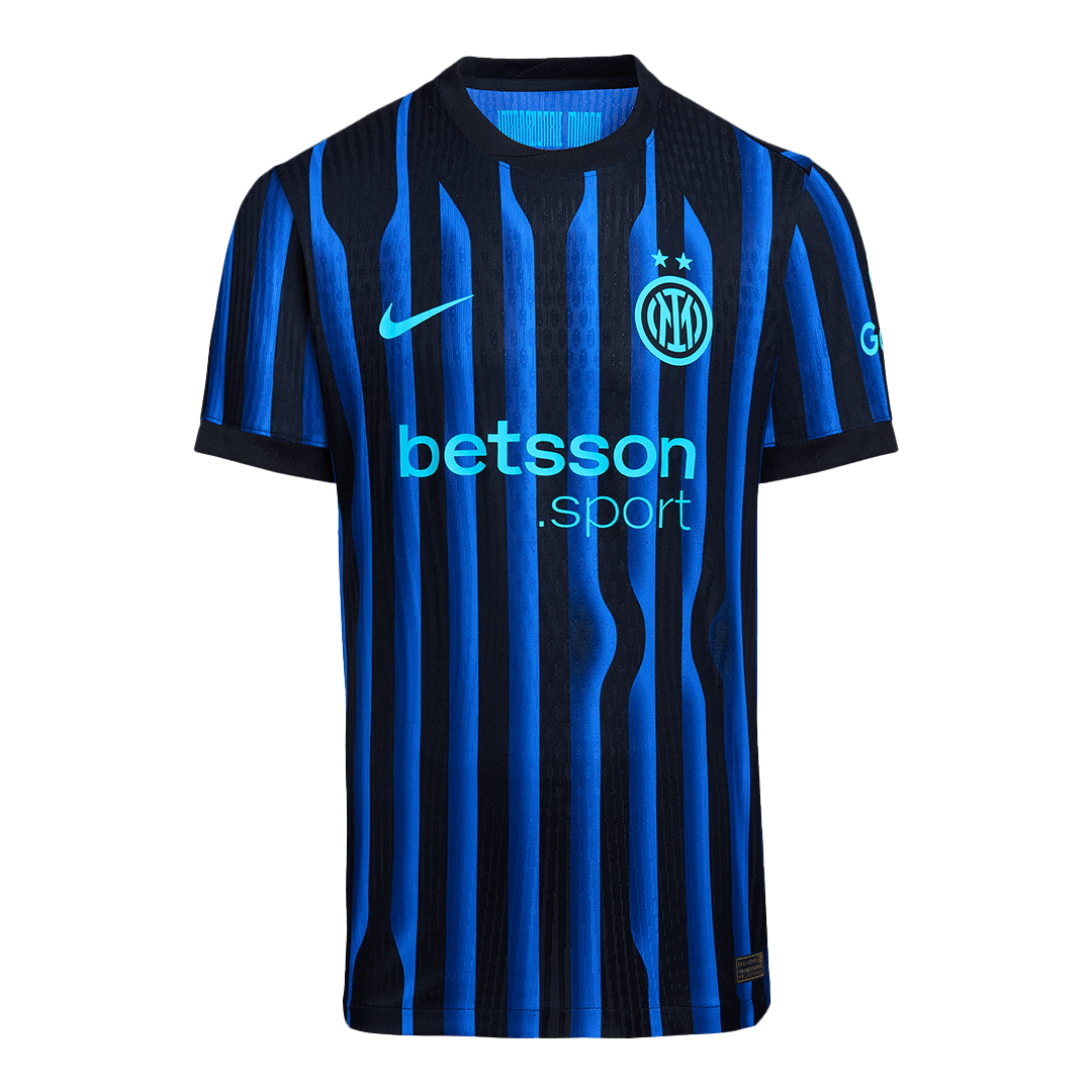 PAVARD #28 Inter Milan Mens Home Soccer Jersey 2025/26 Blue&Black - Player Version