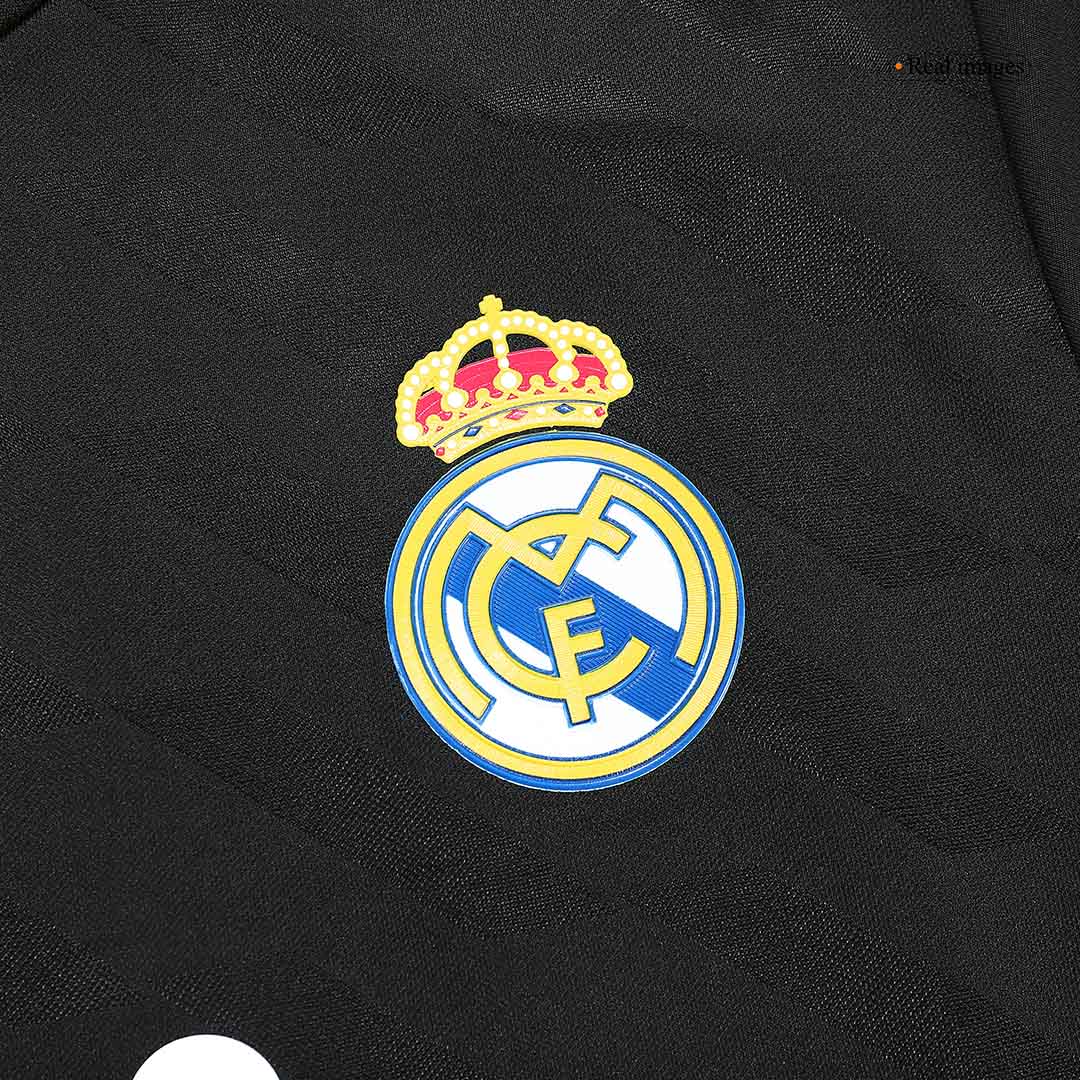 Retro Real Madrid Mens Away Soccer Jersey 2011/12 Black