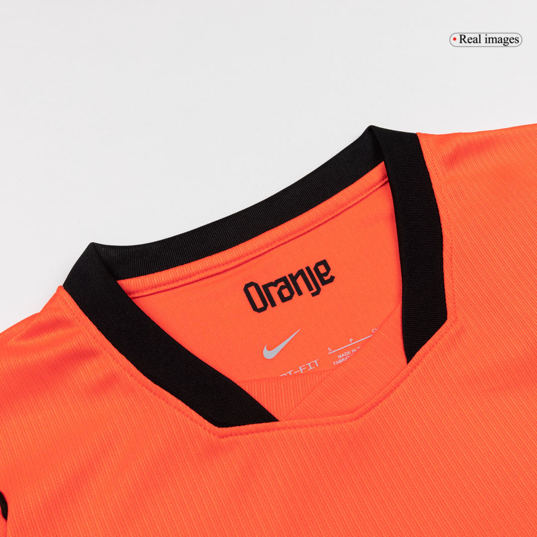 Netherlands Mens Home Soccer Jersey World Cup 2026 Orange