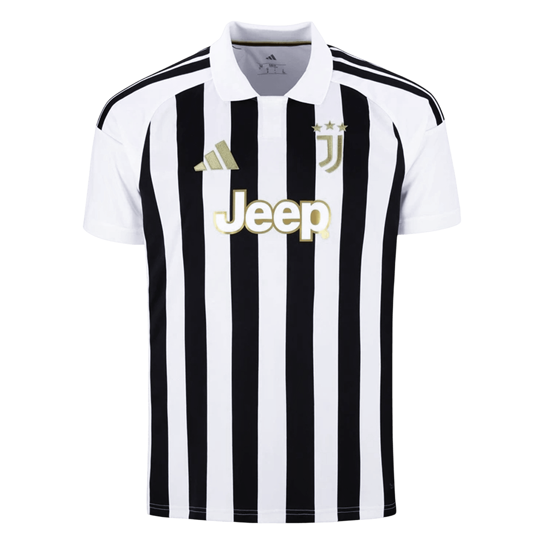 Juventus Mens Home Soccer Kit 2026/27 Black&White