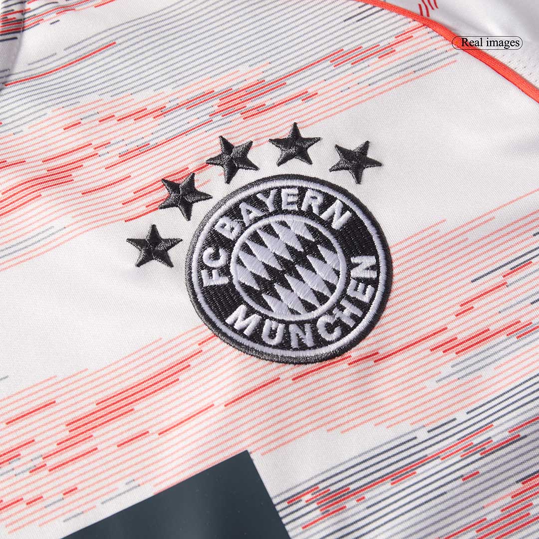 Bayern Munich Mens Away Soccer Jersey 2025/26 White