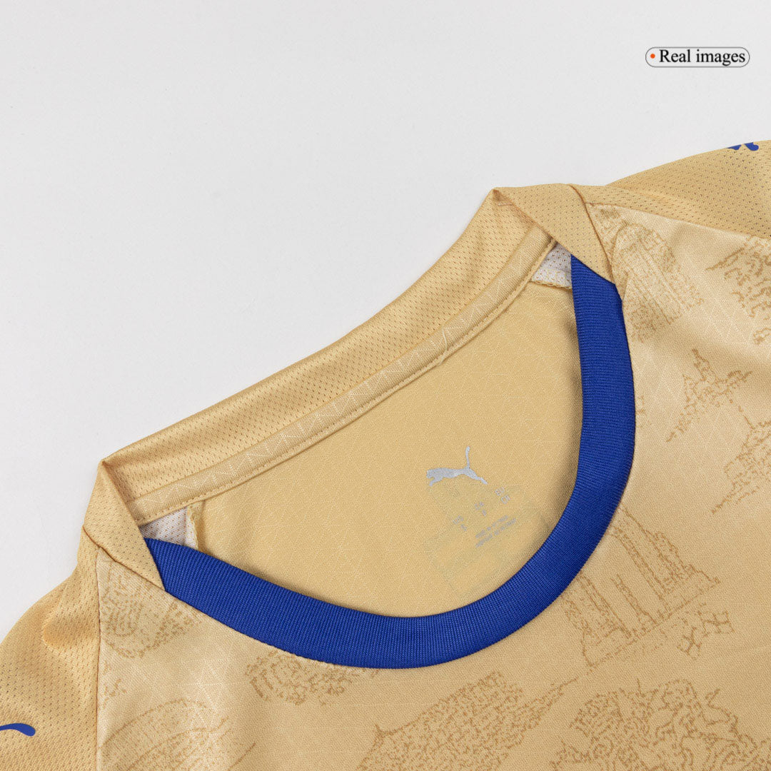 Marseille Mens Fourth Away Soccer Jersey 2025/26 Yellow - Player Version