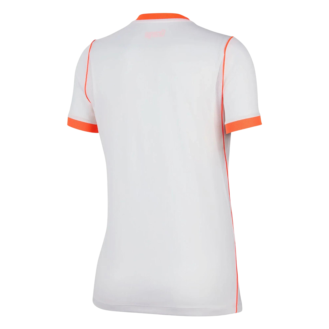 Netherlands Womens Away Soccer Jersey World Cup 2026 White