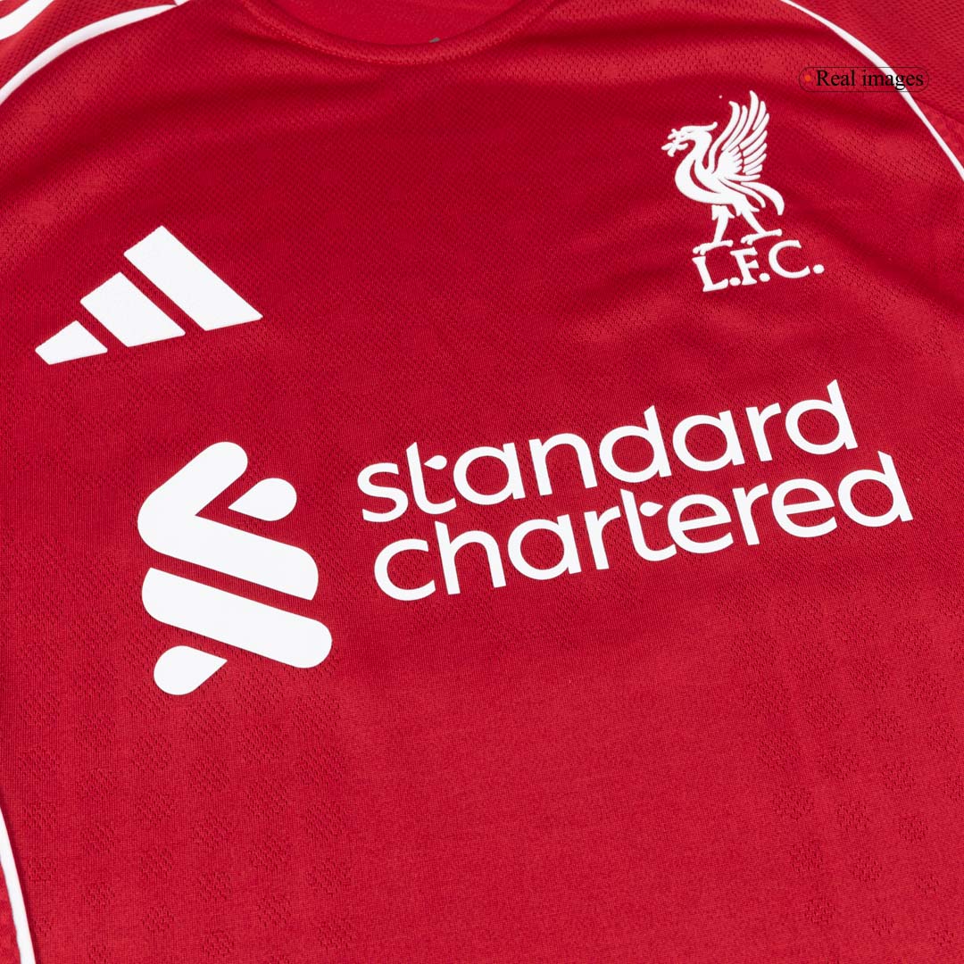 ISAK #9 Liverpool Mens Home Soccer Jersey UCL 2025/26 Red - Player Version