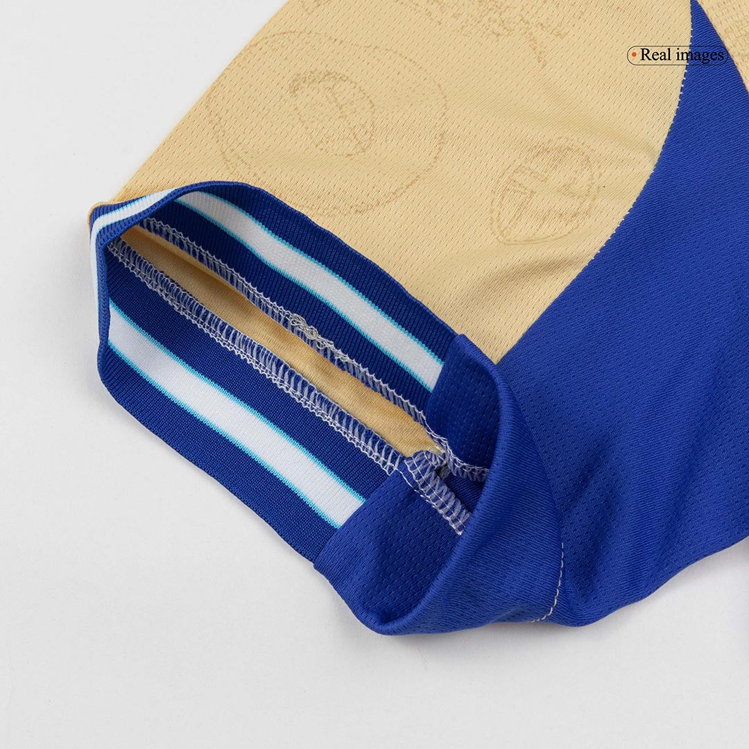 Marseille Mens Fourth Away Soccer Jersey 2025/26 Yellow