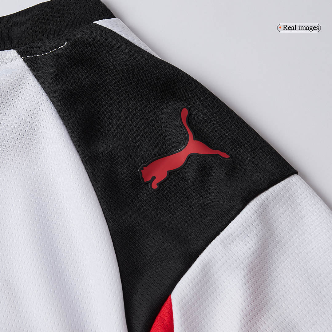 AC Milan Mens Away Soccer Full Set 2025/26 White