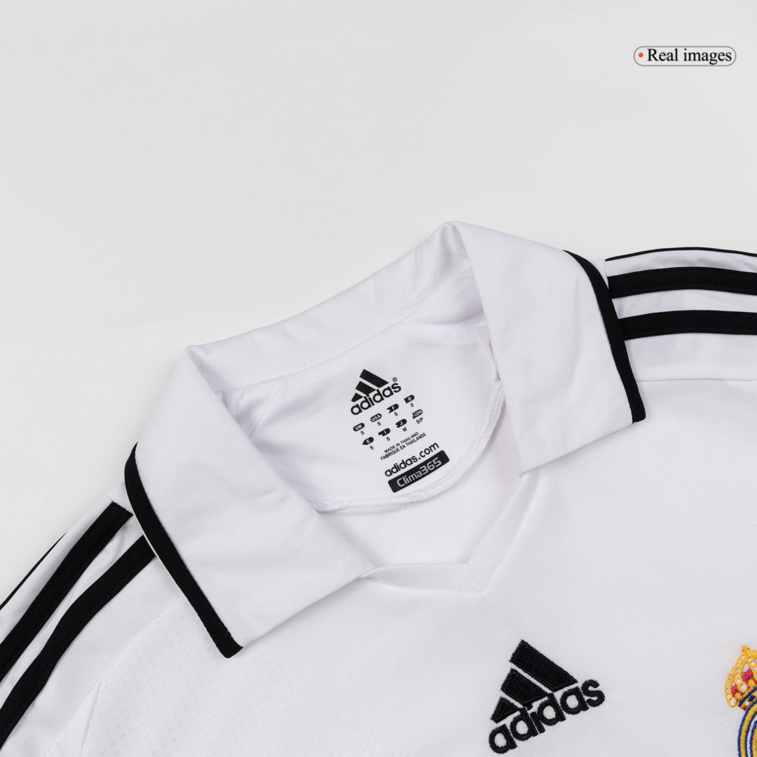 Retro Real Madrid Mens Home Soccer Jersey 2008/09 White