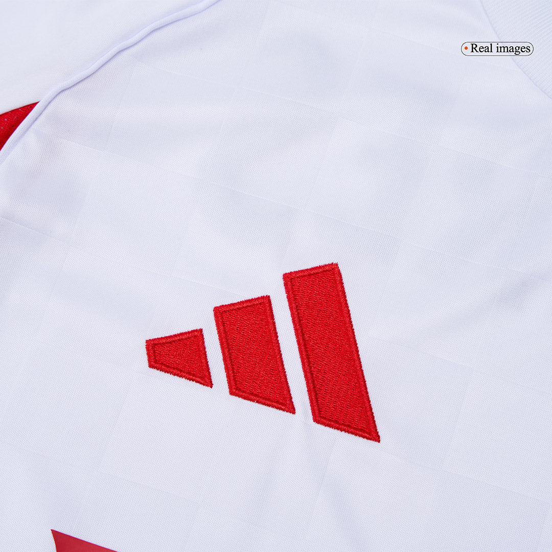 Benfica Mens Third Away Soccer Jersey 2025/26 White